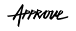 Logomarca da loja Approve