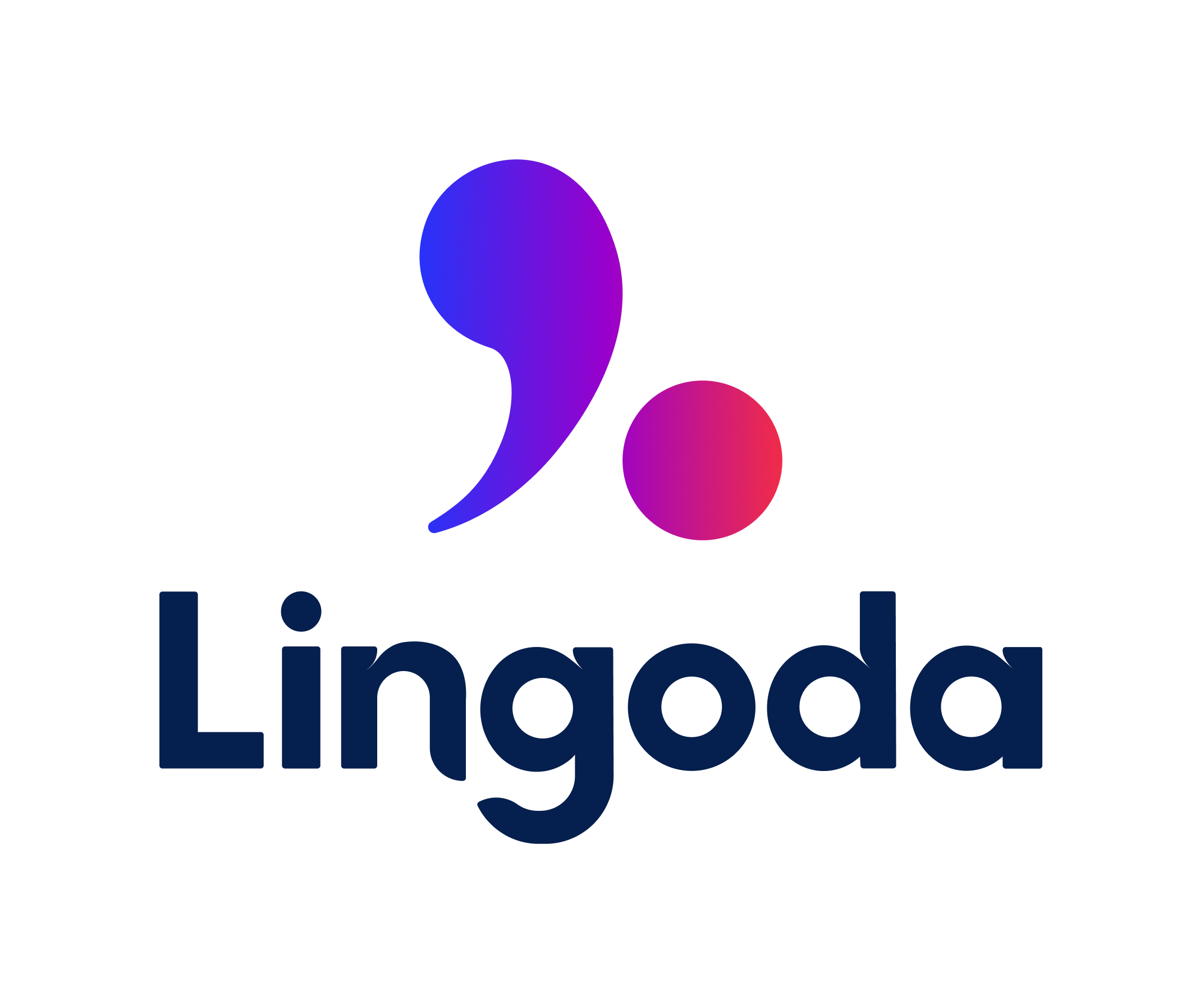 Logomarca da loja Lingoda