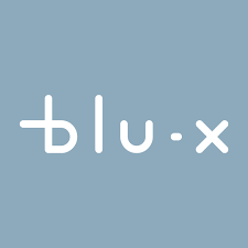 Logomarca da loja Blu-X
