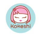Logomarca da loja Kokeshi