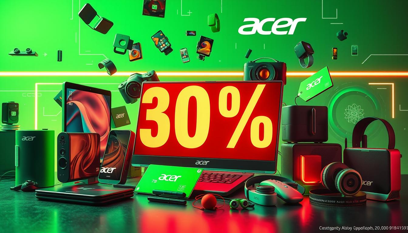 Descontos exclusivos Acer