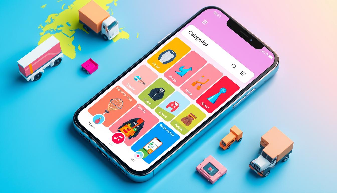 aplicativo de compras