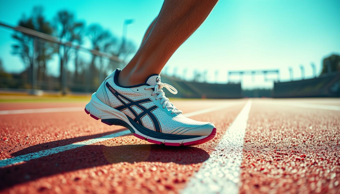 Excelência dos tênis de corrida Asics