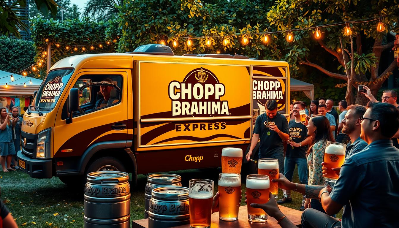 Serviço de Entrega de Chopp Brahma Express