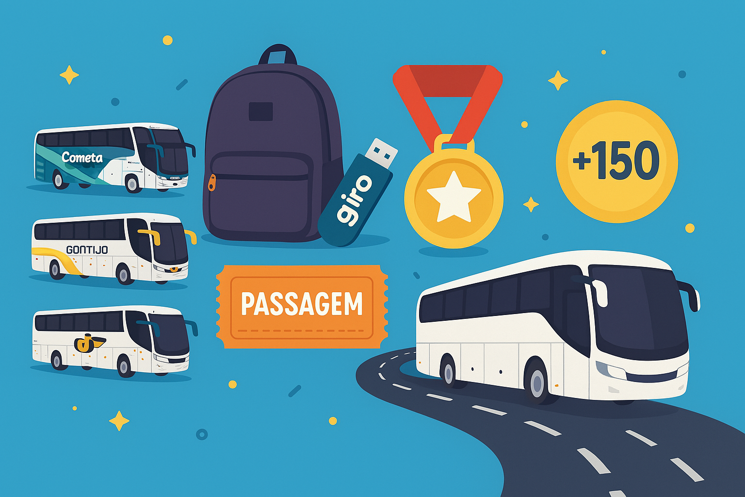 Cashback e cupom de desconto Clube Giro