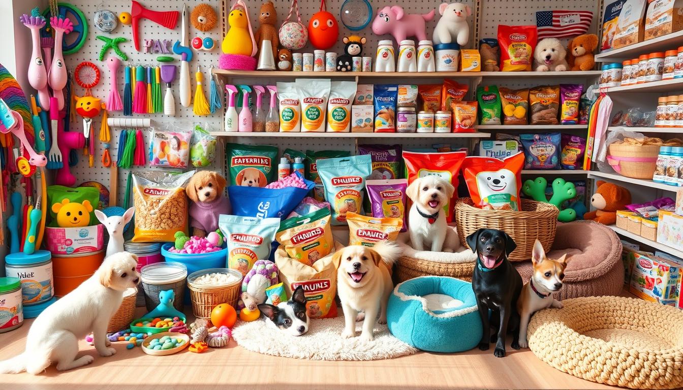 variedade de produtos