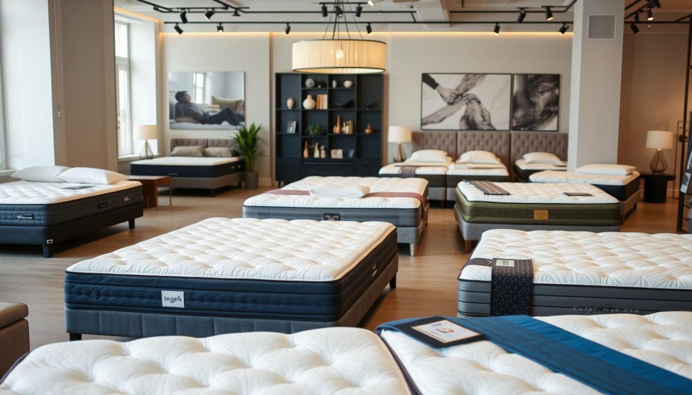 variedade de colchões