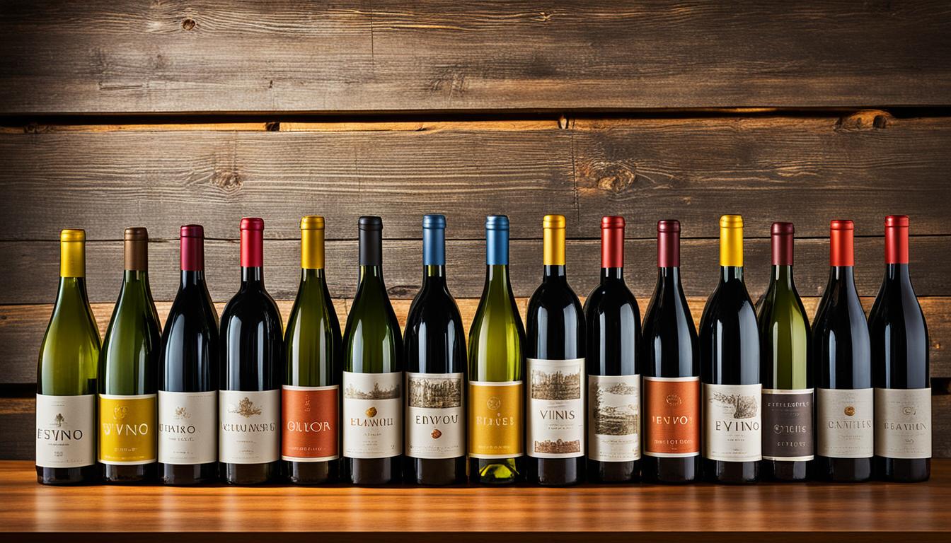 Seleção de vinhos Evino