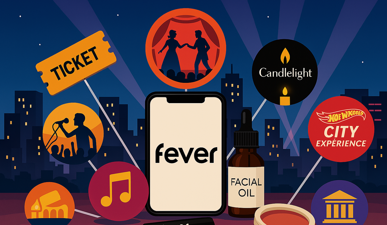 Cashback e cupom de desconto Fever