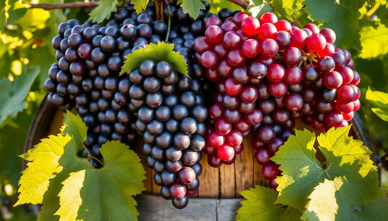 Touriga Nacional e Syrah