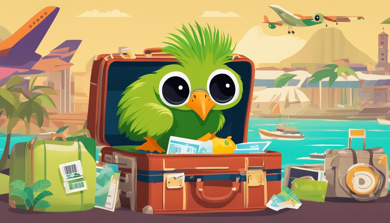 passagens aéreas baratas com a Kiwi.com
