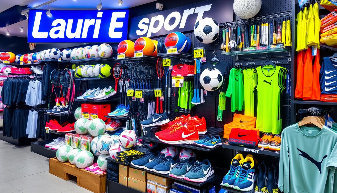 promoções em artigos esportivos na Lauri Esporte