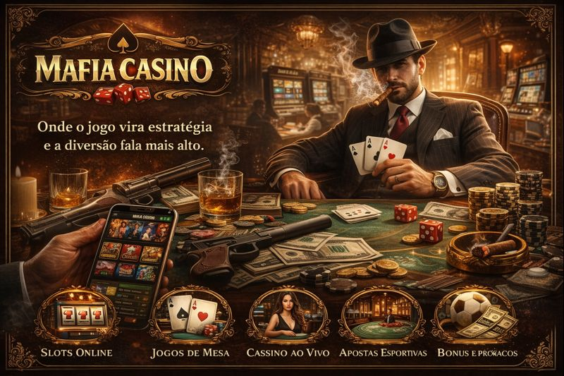 Cashback e cupom de desconto Mafia Casino
