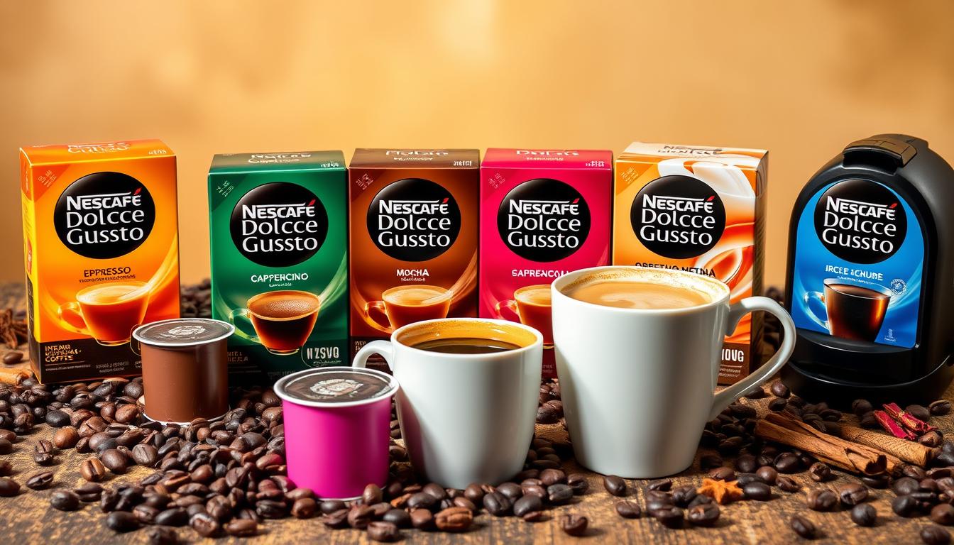 Variedade de Sabores Nescafé Dolce Gusto