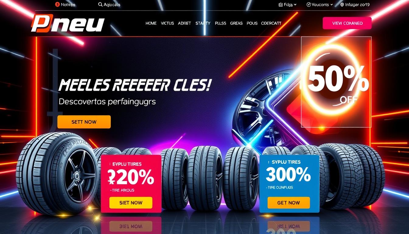 Pneus em promoção
