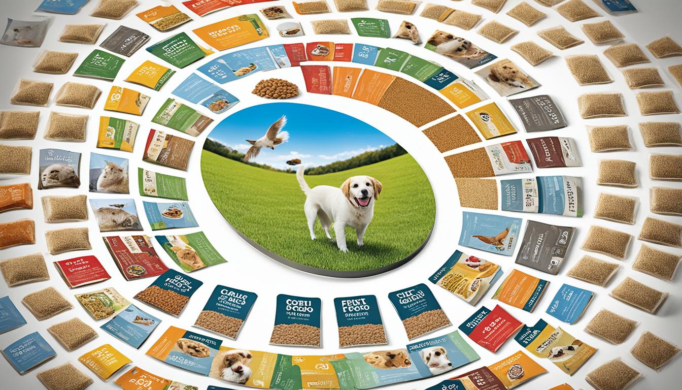 Rações específicas para cada tipo de animal de estimação