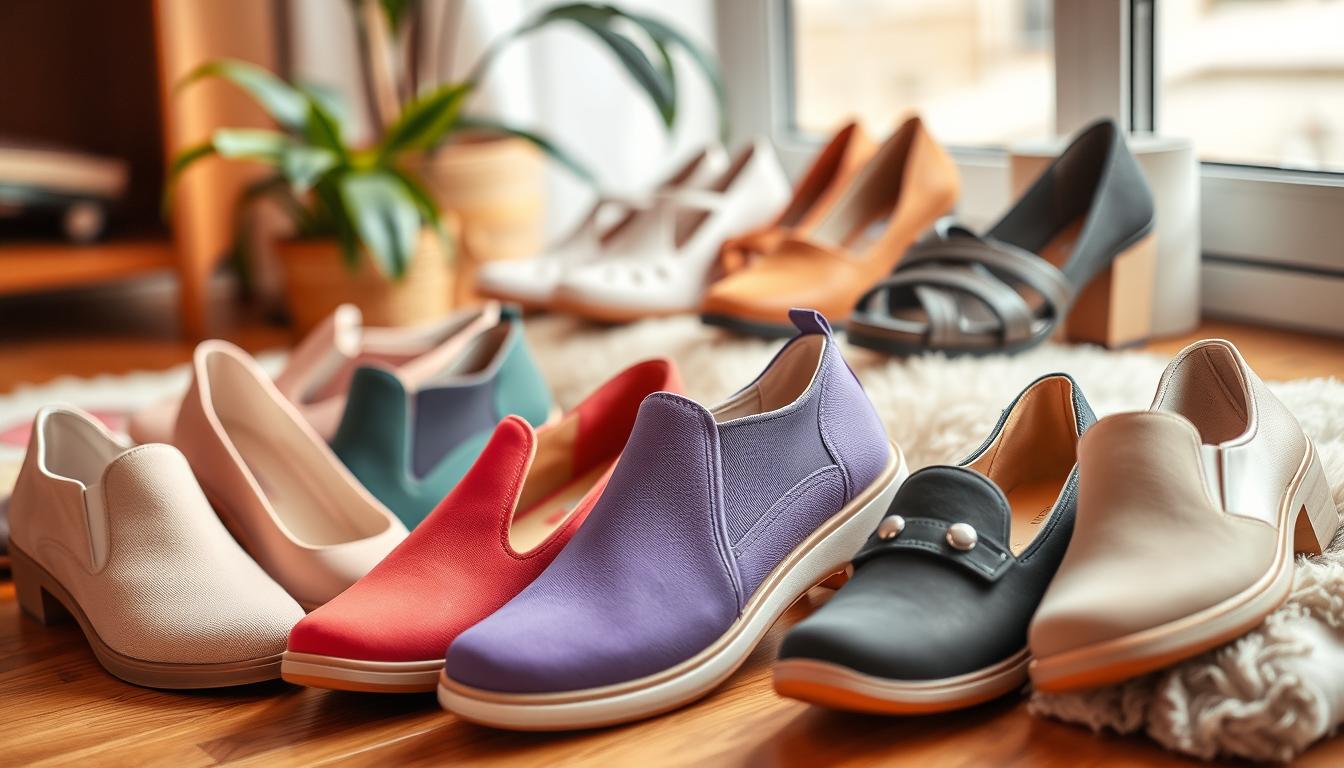 calçados confortáveis