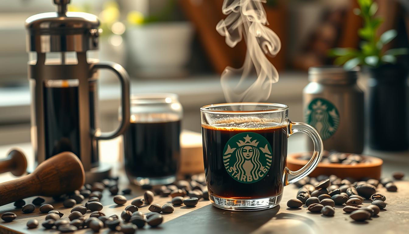 preparação artesanal Starbucks