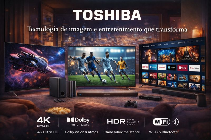 Cashback e cupom de desconto Toshiba