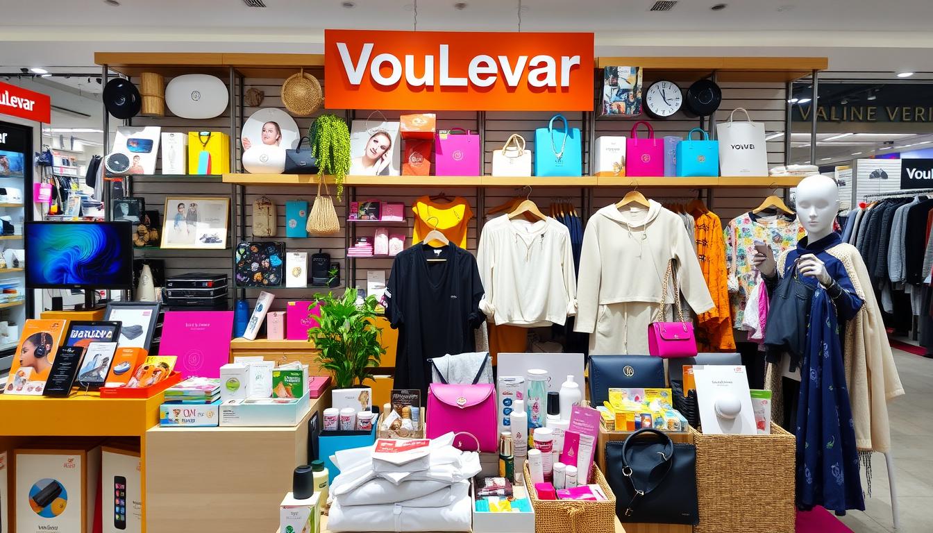 Variedade de produtos na VouLevar
