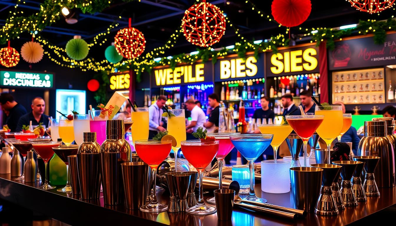 Evento de Desconto com Bebidas e Utensílios para Barman