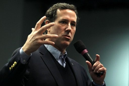 O republicano Rick Santorum quer fazer milagre