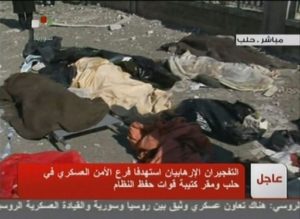 Tanques em Homs e carros-bomba em Aleppo. E 475 mortos