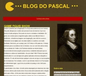 Blog do Pascal: Game fiquei show