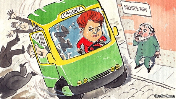 ‘The Economist’: Dilma se distancia de Lula e deixa sua marca no governo