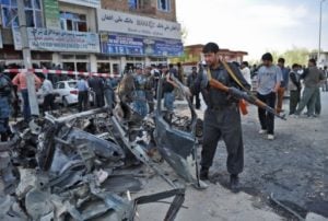 Foguetes lançados contra o aeroporto de Cabul no penúltimo dia das tropas dos EUA no Afeganistão