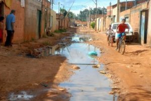 A reconstrução do saneamento 