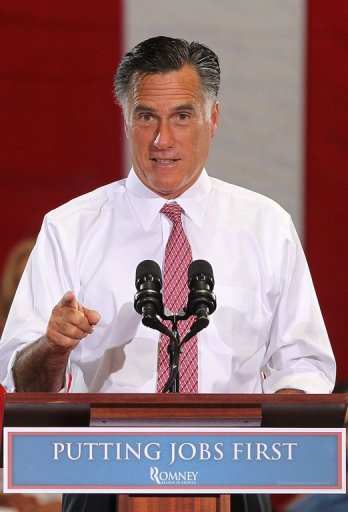 Romney é candidato à Presidência