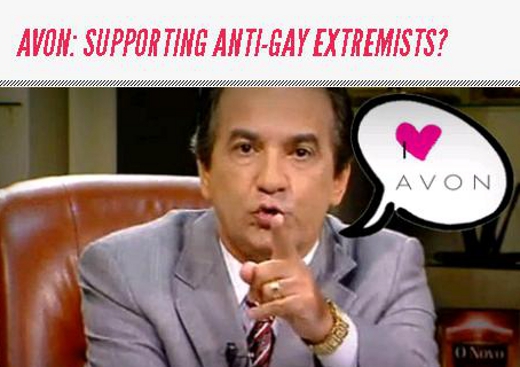 Avon, Silas Malafaia e a propagação da homofobia