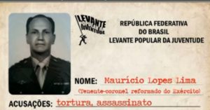 Suposto torturador de Dilma é alvo de protesto