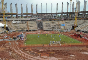 TCU investiga estouro no orçamento do estádio de Brasília para a Copa