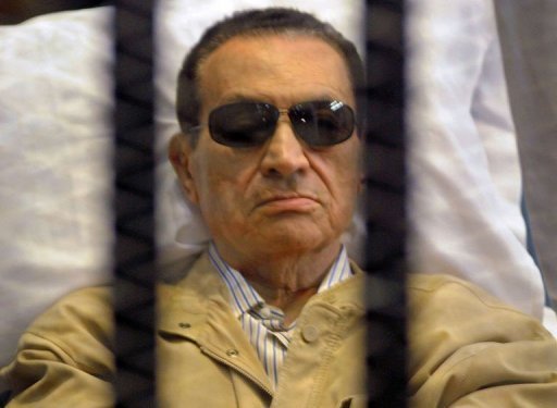 Mubarak está em