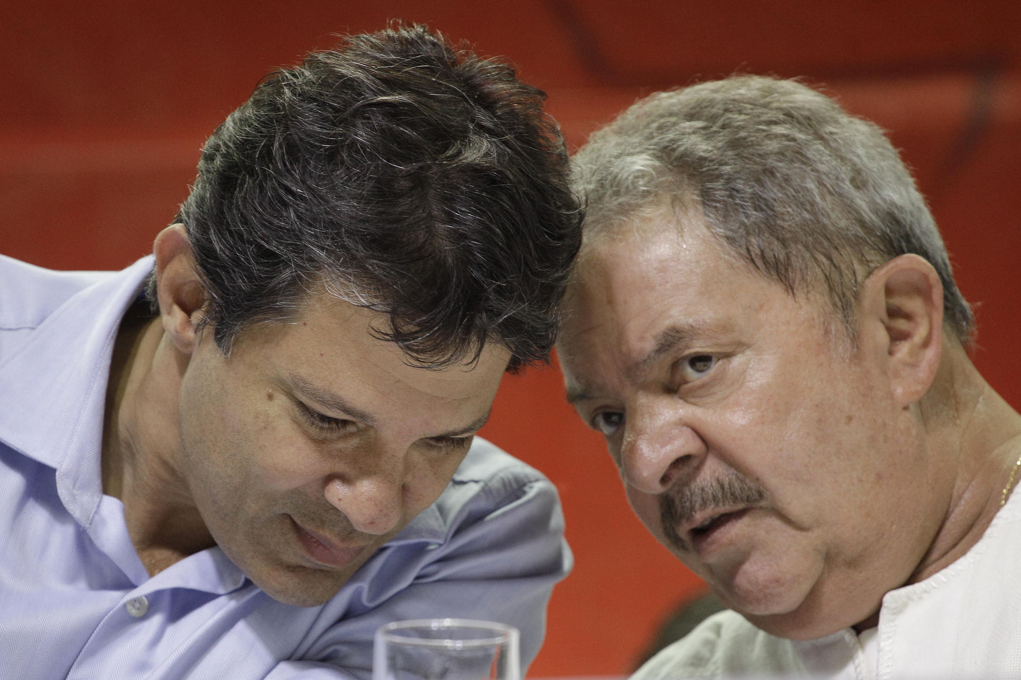 Lula estreia ao lado de Haddad