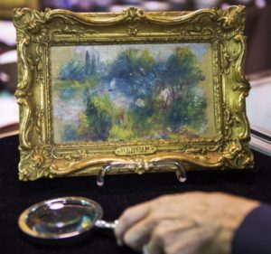 Renoir comprado no mercado de pulgas foi roubado de museu nos EUA