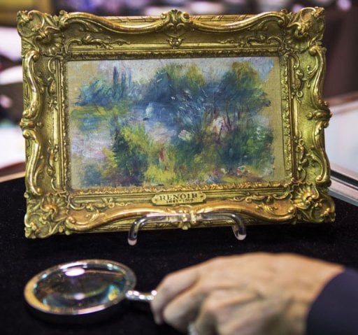 Renoir comprado no mercado de pulgas foi roubado de museu nos EUA