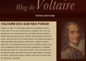 Voltaire dos que não foram