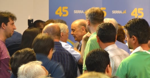 Derrotado, Serra se diz ‘disposto’ e com ideias renovadas