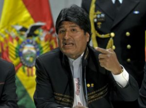 O governo do Chile é um perigo para a região, afirma Evo Morales