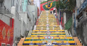 A escadaria da fumaça