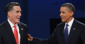 No primeiro debate nos EUA, Romney saiu na frente