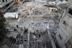 Aviação israelense mata 8 e destrói quartel-general do Hamas em Gaza