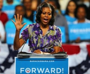 Michelle: trunfo de Obama