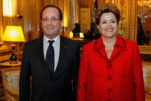 Dilma e Hollande: Sintonia ma non troppo
