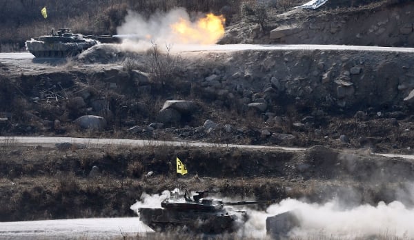 Norte-coreanos se sentem provocados por manobras militares dos EUA e Coreia do Sul. Foto:Yonhap/ AFP 