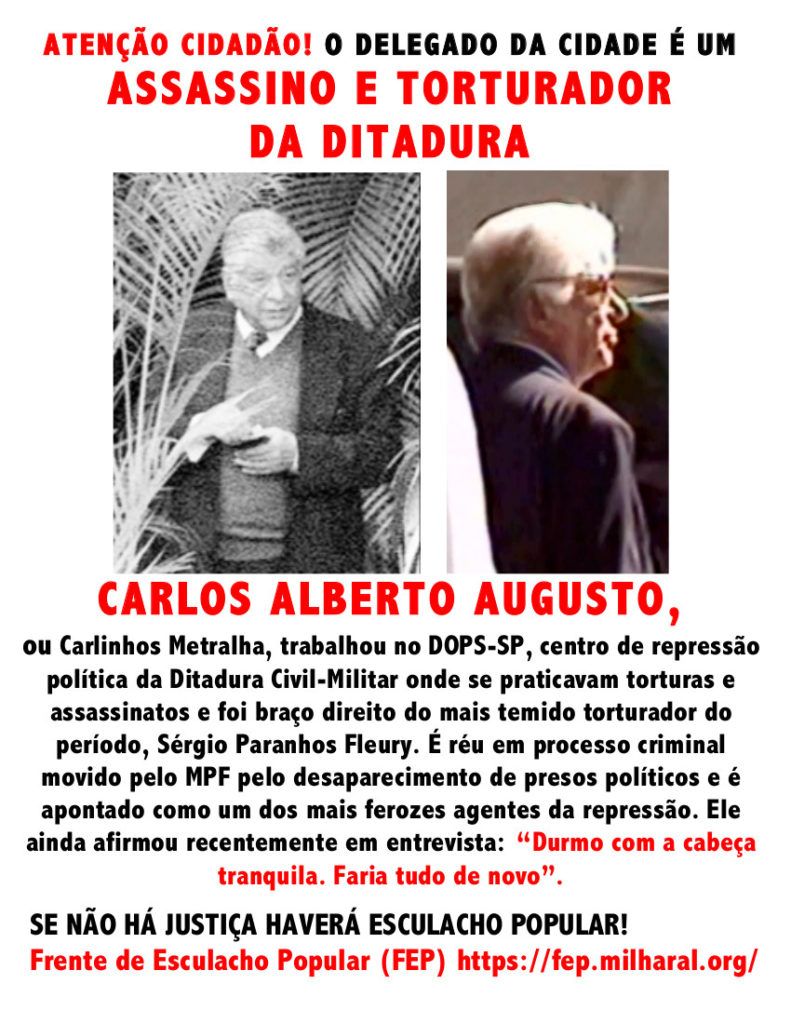 Carlinhos Metralha: “Não havia tortura na ditadura”