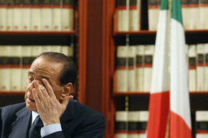 Condenado o priapista Berlusconi